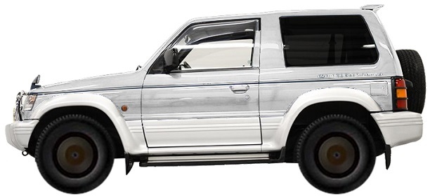  MITSUBISHI Pajero II SUV 3d V20 2.6 4WD (1991-1999)